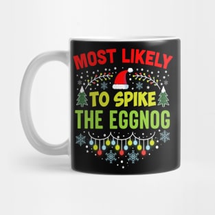 Most Likely To Spike The Eggnog Mug